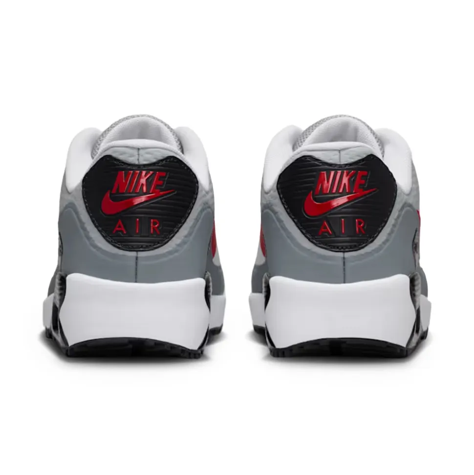 Air Max 90 G Golfsko Herre Hvit / Grå