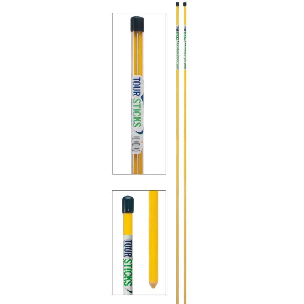 Alignment Sticks 2 Pack Gul