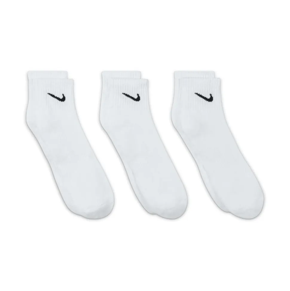 Ankelsokker Demping 3 Pack Hvit