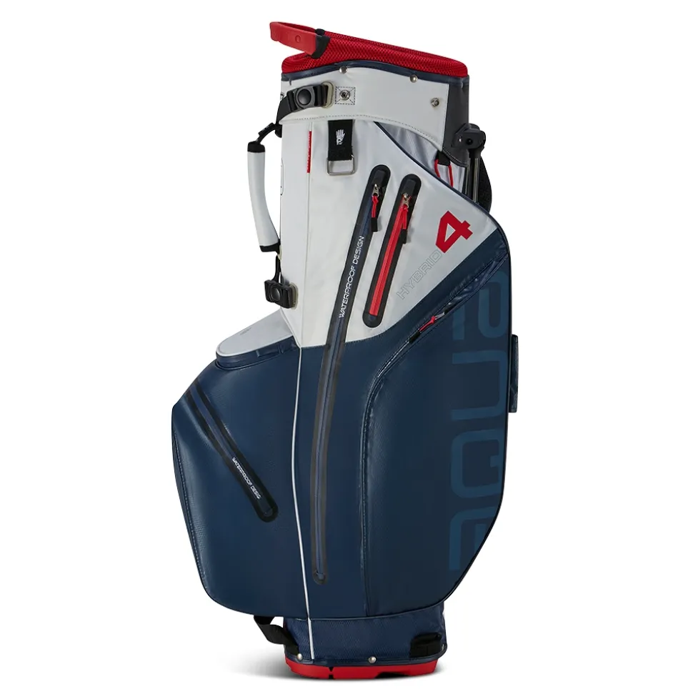 Aqua Hybrid 4 Bærebag Navy/Hvit/Rød