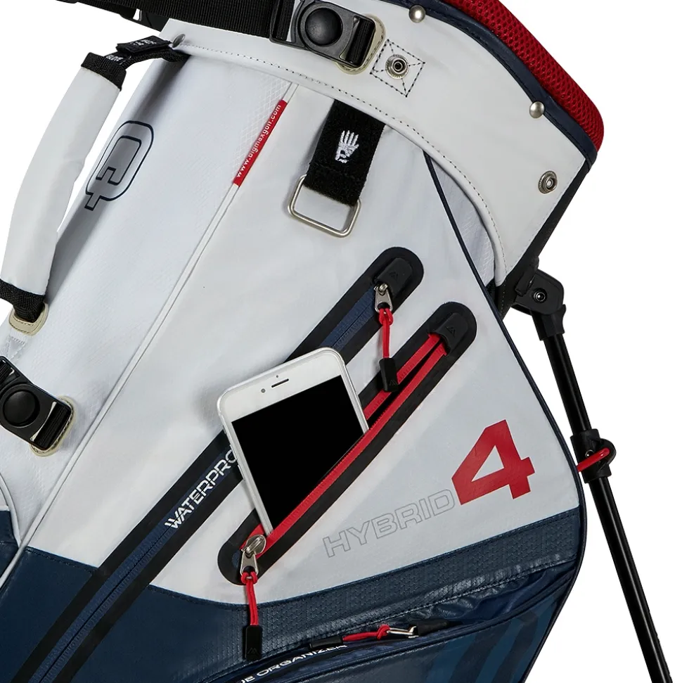 Aqua Hybrid 4 Bærebag Navy/Hvit/Rød