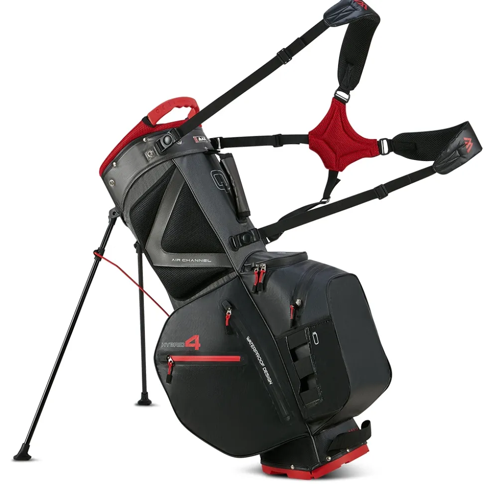 Aqua Hybrid 4 Bærebag Svart/Grå/Rød