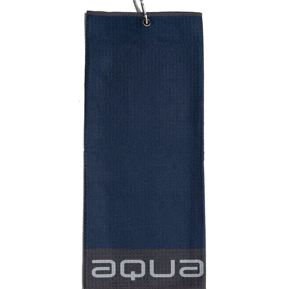 AQUA Trifold Håndkle Navy