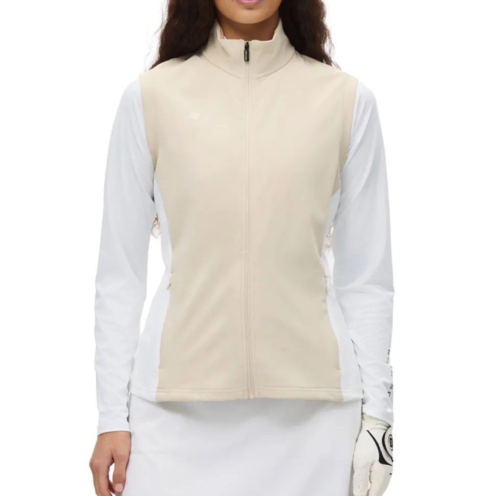 Blake Thermal Midlayer Vest Dame Beige