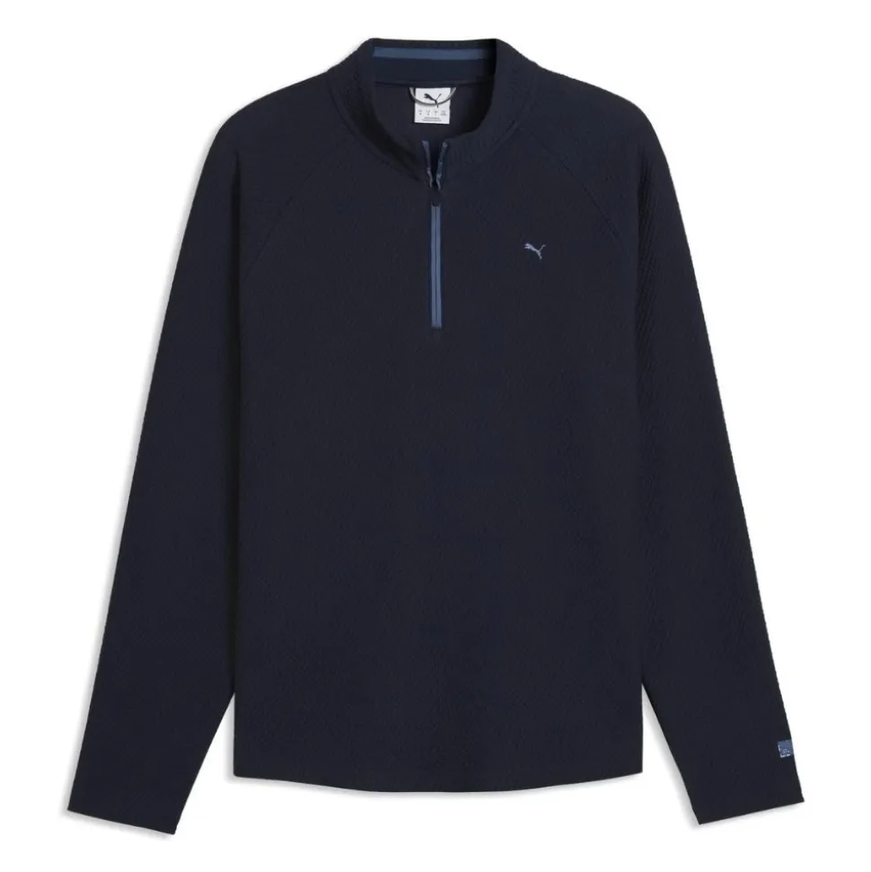Boulder 2.0 1/4 Zip Genser Herre Navy