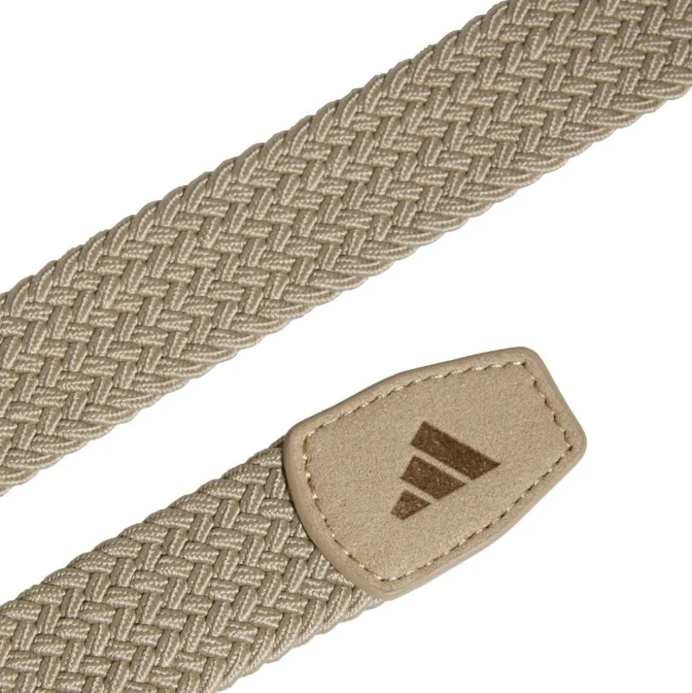 Braided Stretch Belte Beige
