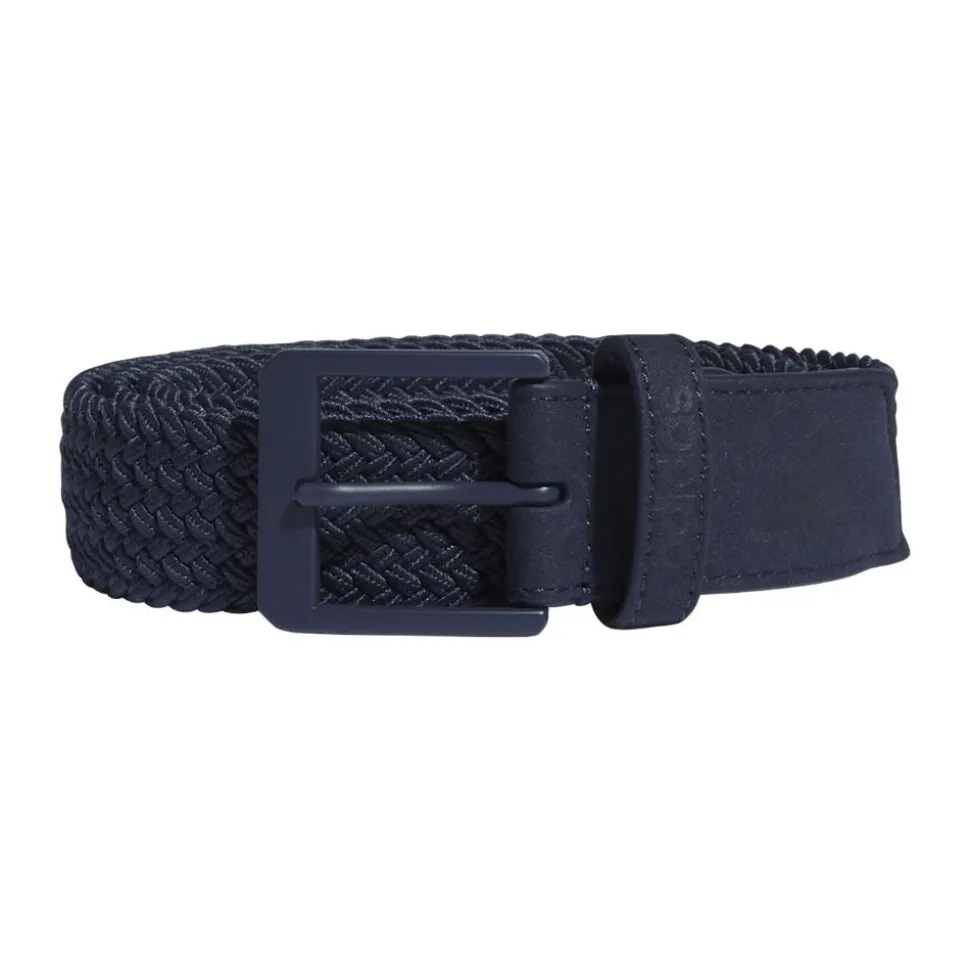Braided Stretch Belte Navy