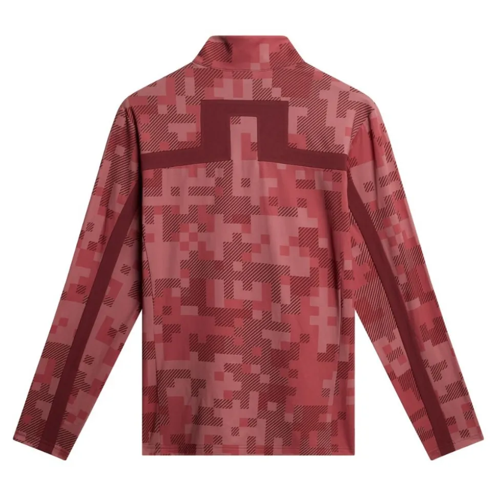 Bridger Tour Print Midlayer Herre Rosa