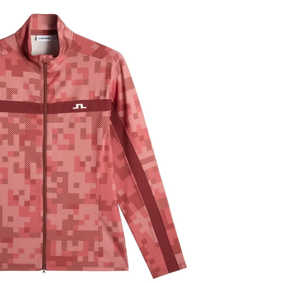 Bridger Tour Print Midlayer Herre Rosa