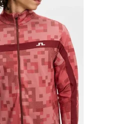 Bridger Tour Print Midlayer Herre Rosa