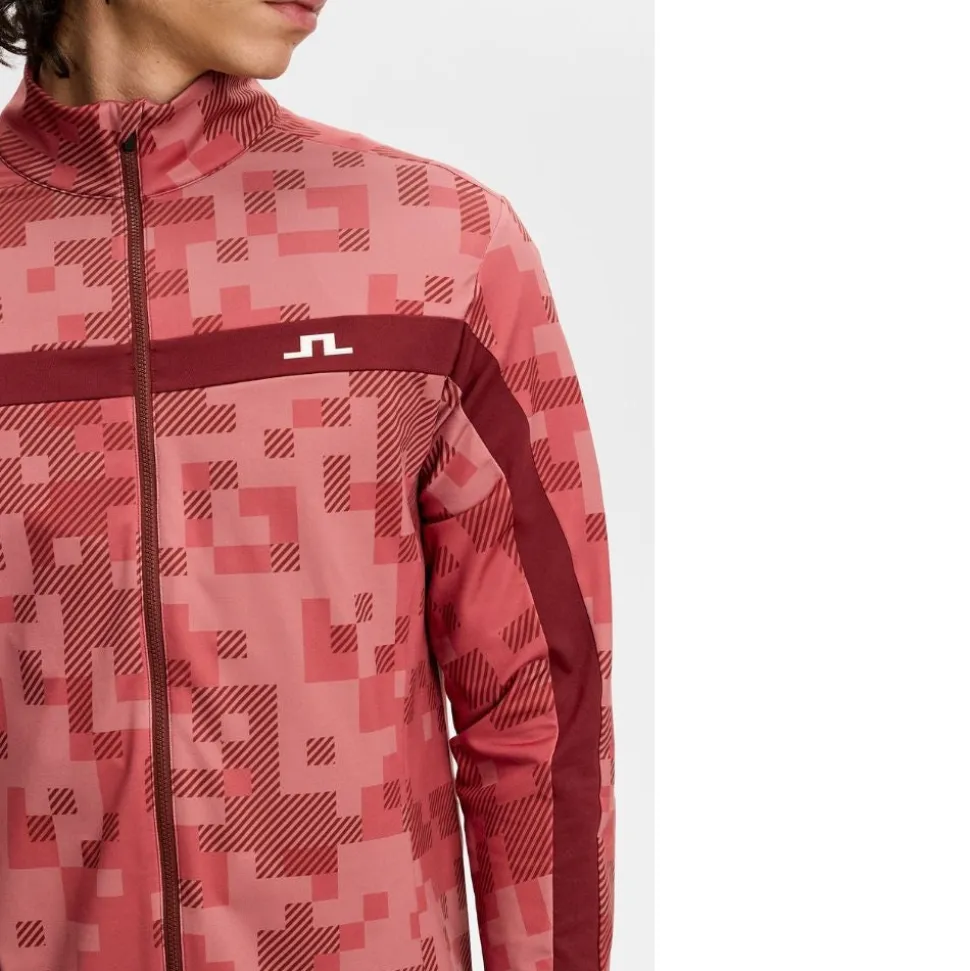 Bridger Tour Print Midlayer Herre Rosa