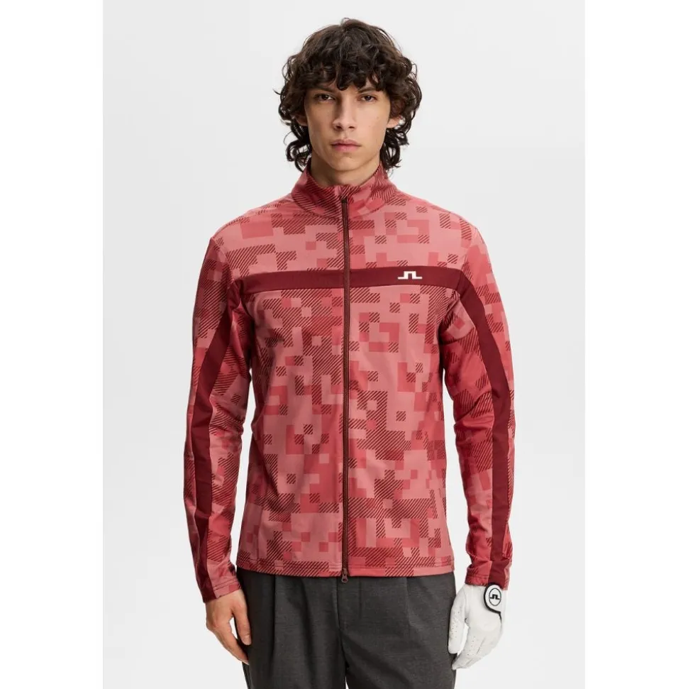 Bridger Tour Print Midlayer Herre Rosa
