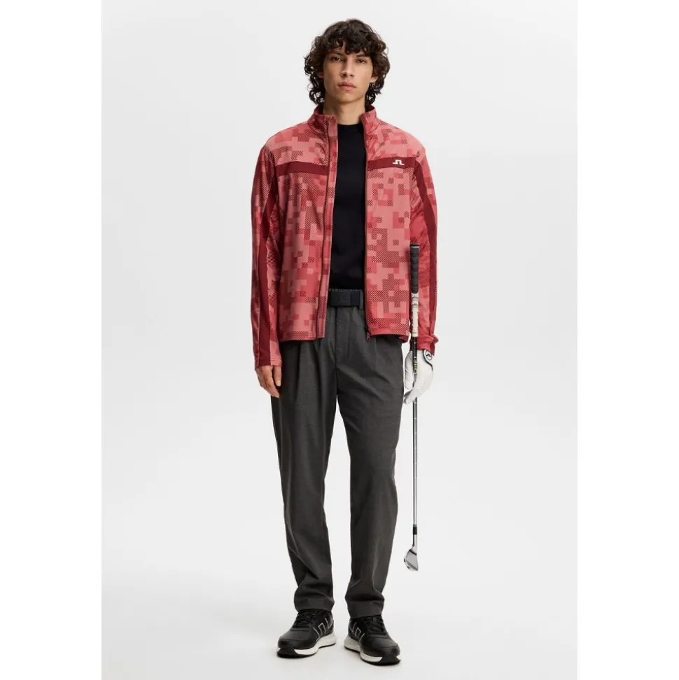 Bridger Tour Print Midlayer Herre Rosa