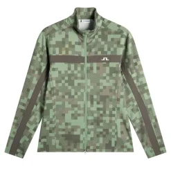 Bridger Tour Print Midlayer Herre Grønn