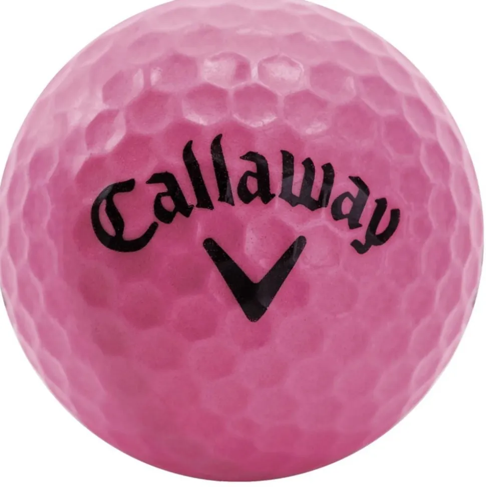 Callaway Soft Flight Treningsballer 9 Pack Rosa