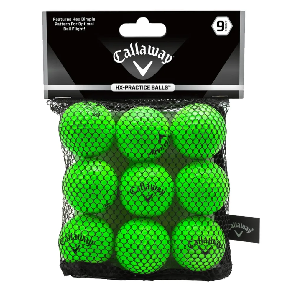 Callaway Soft Flight Treningsballer 9 Pack Grønn