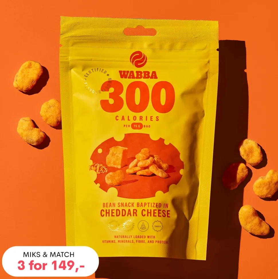 Cheddar Cheese Wabba Bean 75g