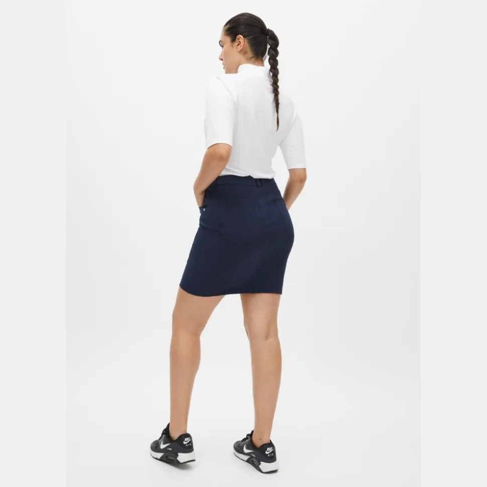 Chie Comfort Skort Dame Navy