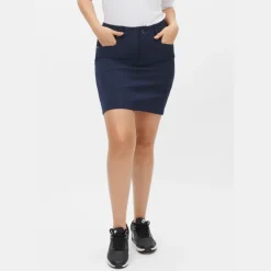 Chie Comfort Skort Dame Navy