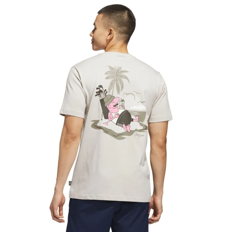 Chip in Paradise T-Skjorte Herre Beige