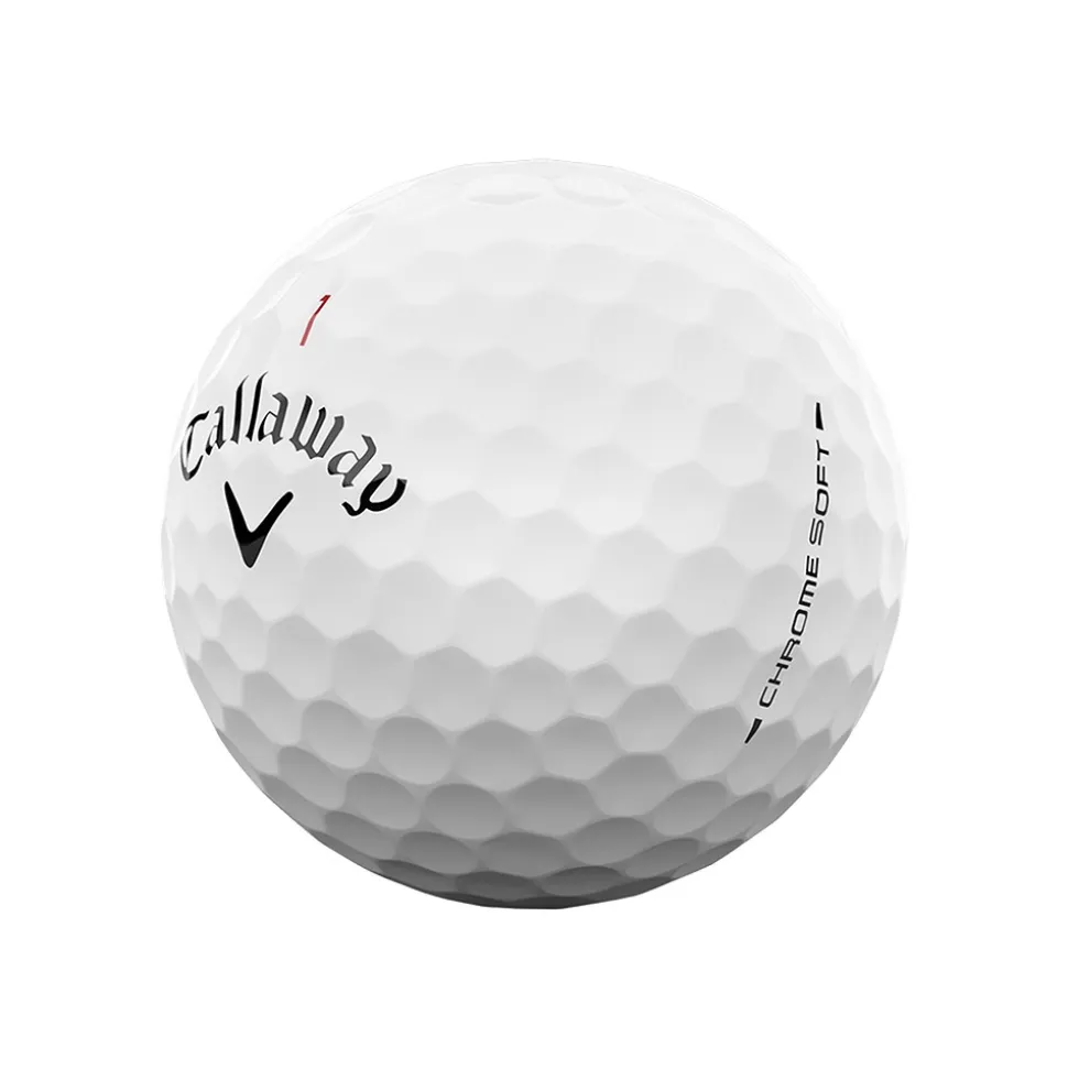 Chrome Soft Golfball Hvit