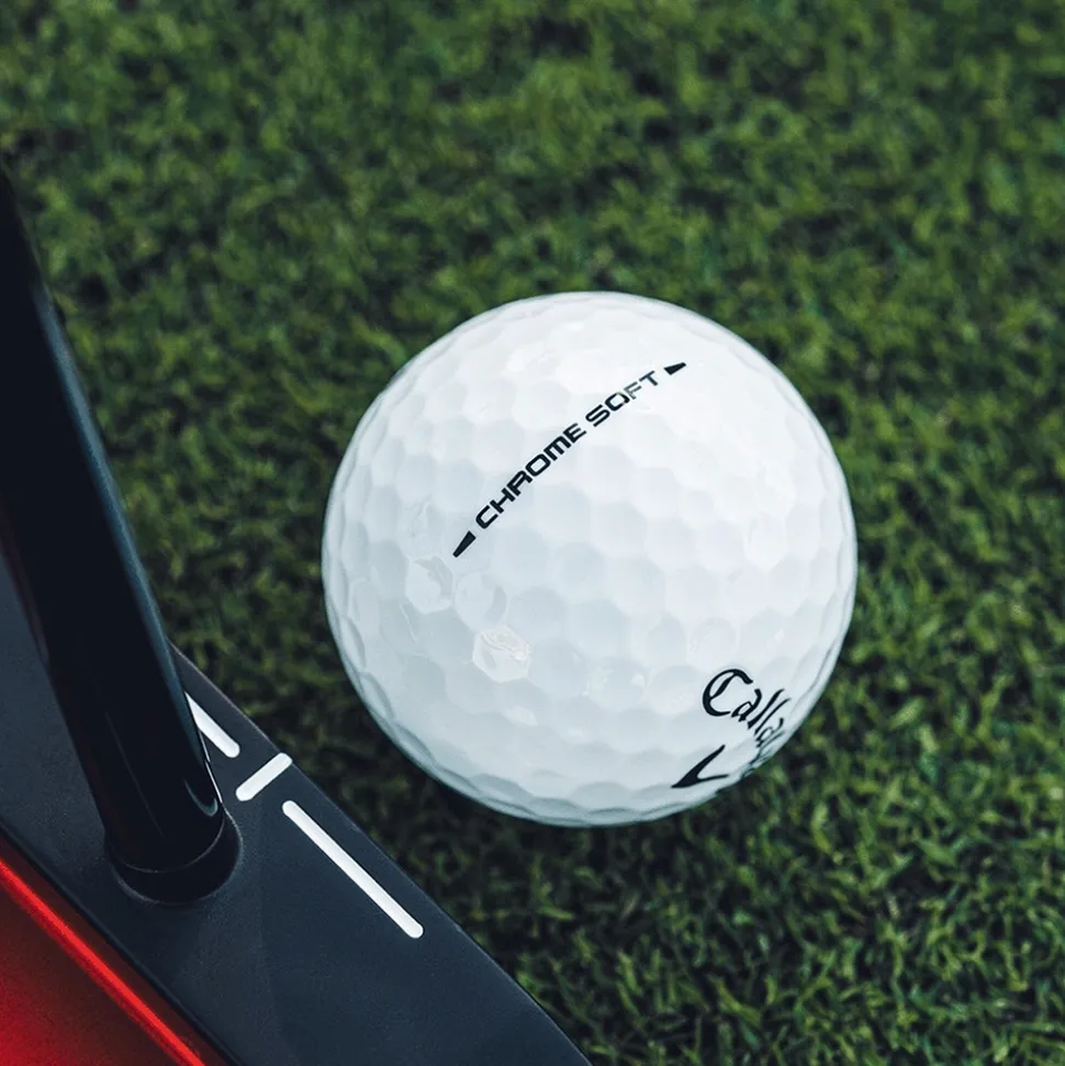 Chrome Soft Logoball Hvit