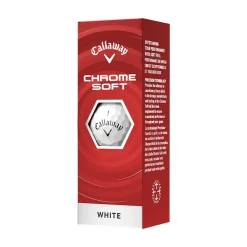 Chrome Soft Logoball Hvit
