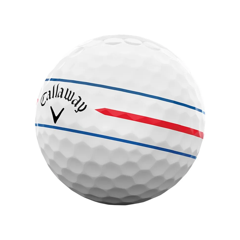 Chrome Soft 360 Triple Track Golfball Hvit