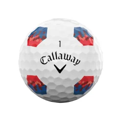Chrome Soft TruTrack Golfball Hvit