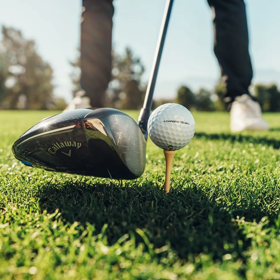 Chrome Tour 2024 Golfball Hvit