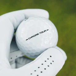 Chrome Tour Golfball Hvit