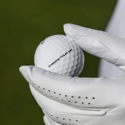Chrome Tour Triple Diamond Golfball Hvit
