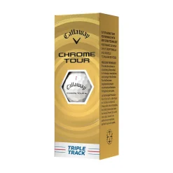 Chrome Tour Triple Track Golfball Hvit
