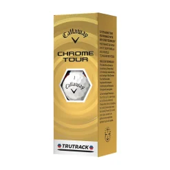 Chrome Tour TruTrack Golfball Hvit