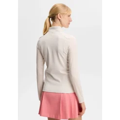 Cindy Quarter Zip Midlayer Dame Moonbeam