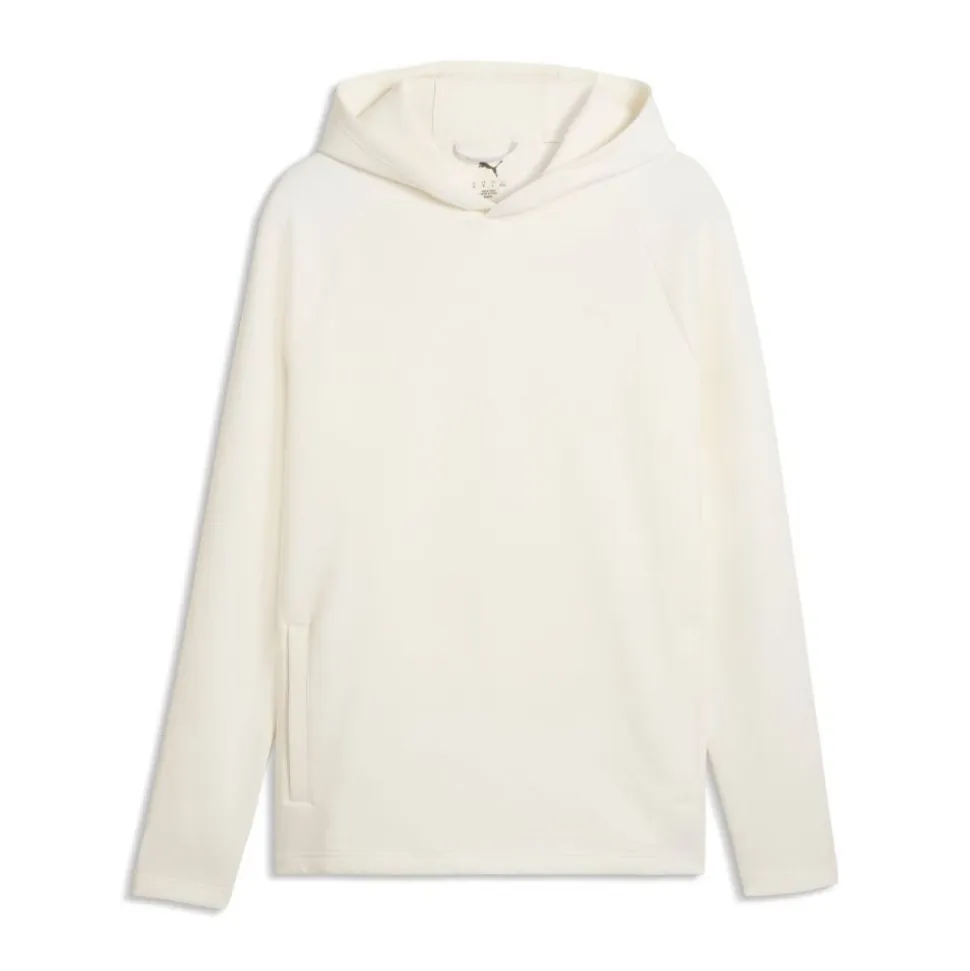 Cloudspun Fleece Hettegenser Herre Hvit