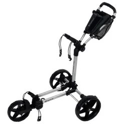 Compact+ Slim Golftralle Sølv