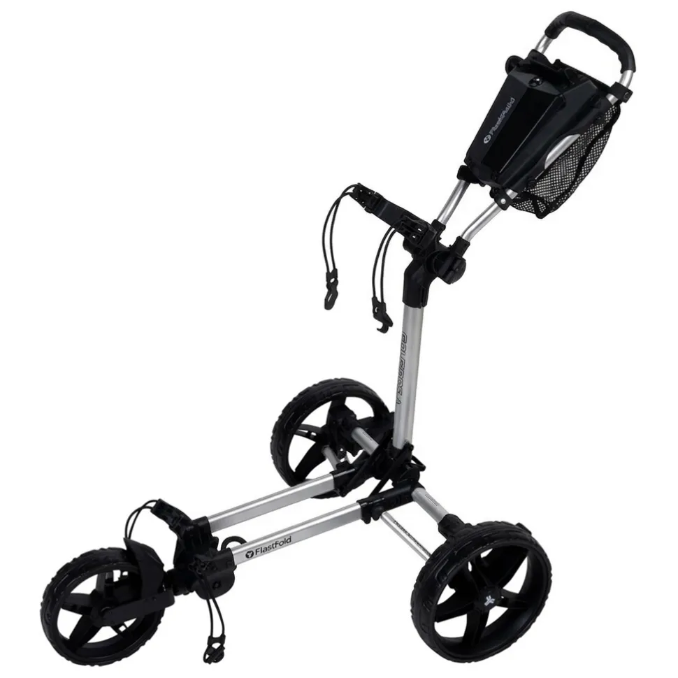Compact+ Slim Golftralle Sølv