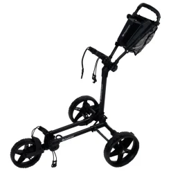 Compact+ Slim Golftralle Svart