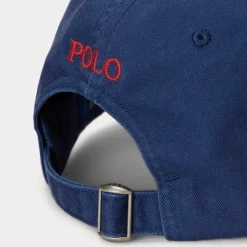 Cotton Chino Baseball Caps Navy