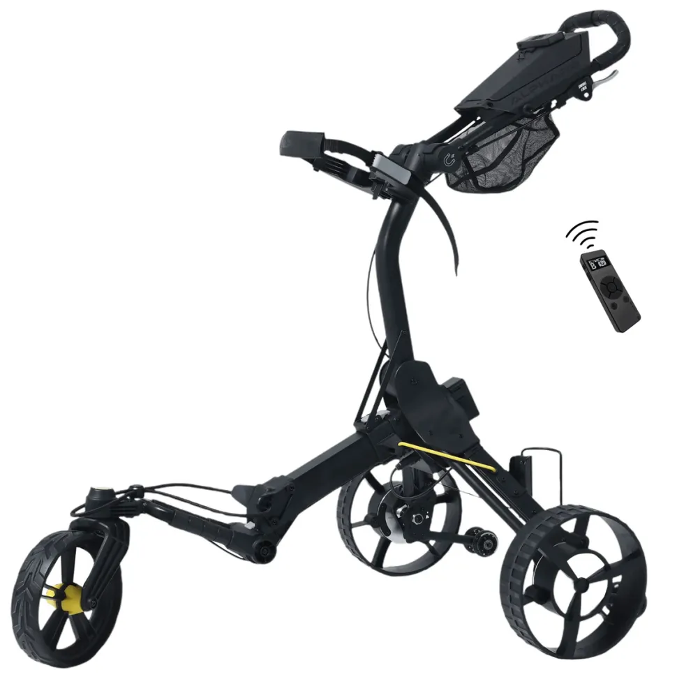 Cybercart EL-Tralle Svart/Gul