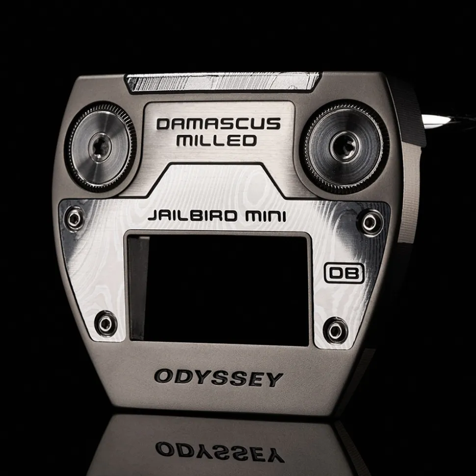Damascus Milled Jailbird Mini Putter