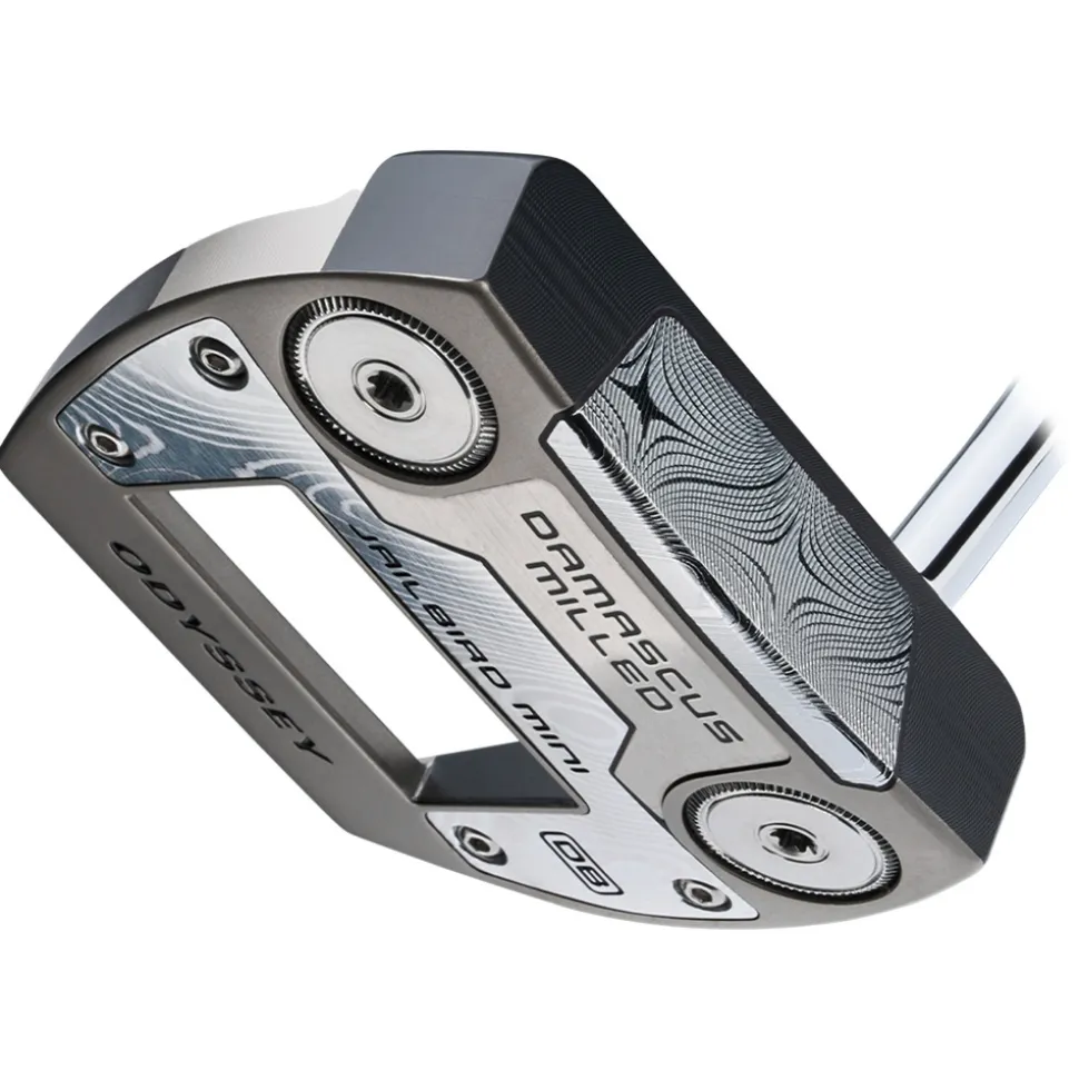 Damascus Milled Jailbird Mini Putter