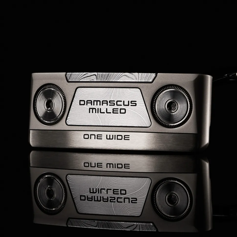 Damascus Milled One Wide Putter