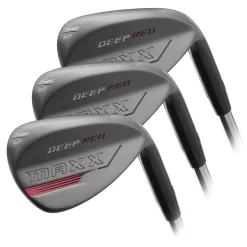 Deep Red Wedge 3 Pack