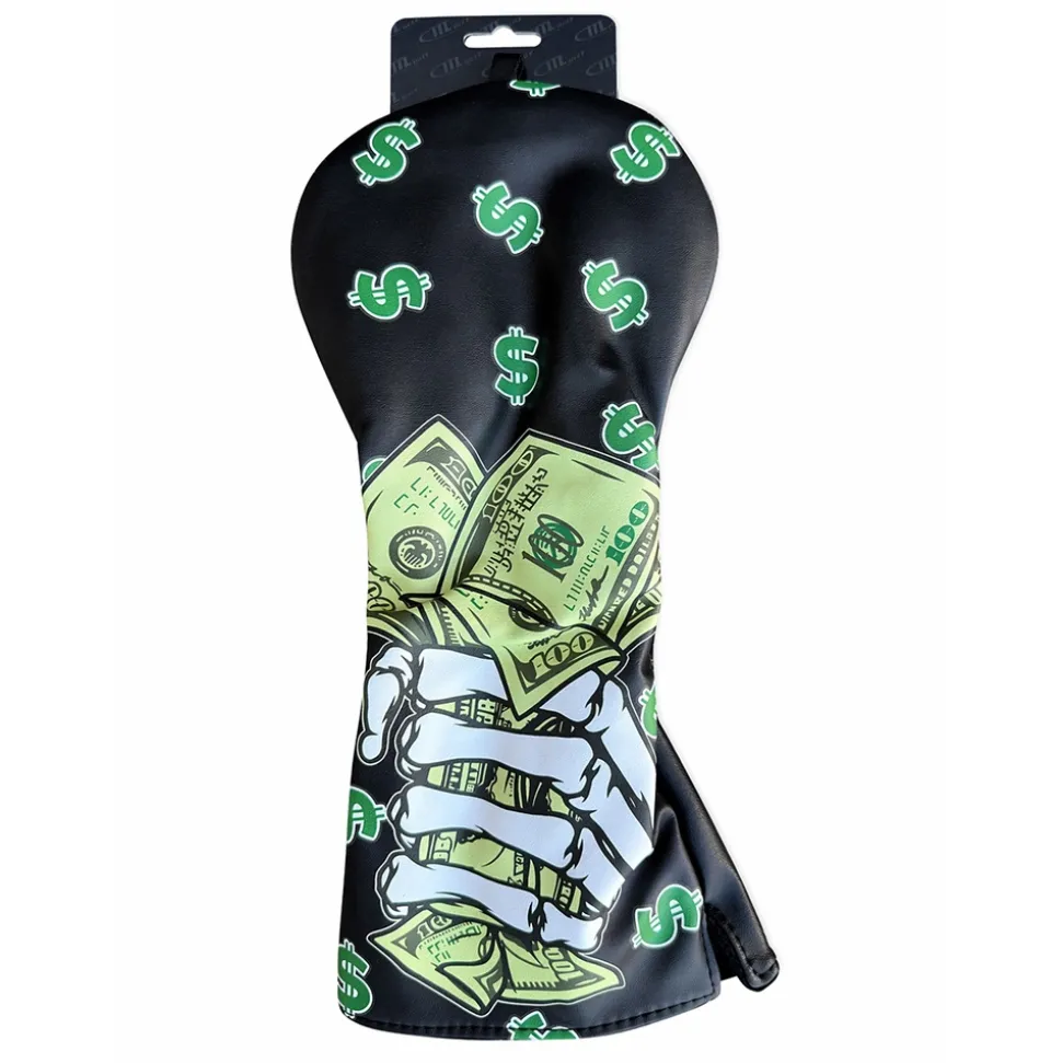 Dollar Driver Headcover Svart