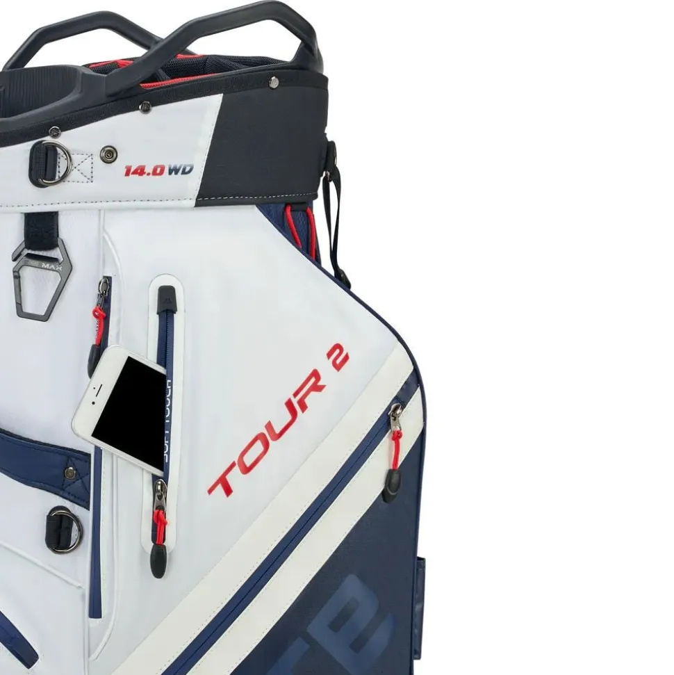 Dri Lite Tour 2 Trallebag Rød/Hvit/Navy