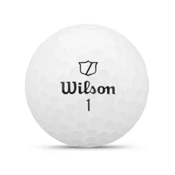 Duo Soft Golfball Golfshopen.no Logo Hvit 3 Dusin