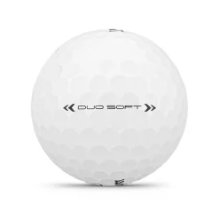 Duo Soft Golfball Golfshopen.no Logo Hvit 3 Dusin