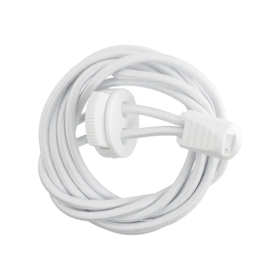Elastic Quicklaces Skolisse Hvit